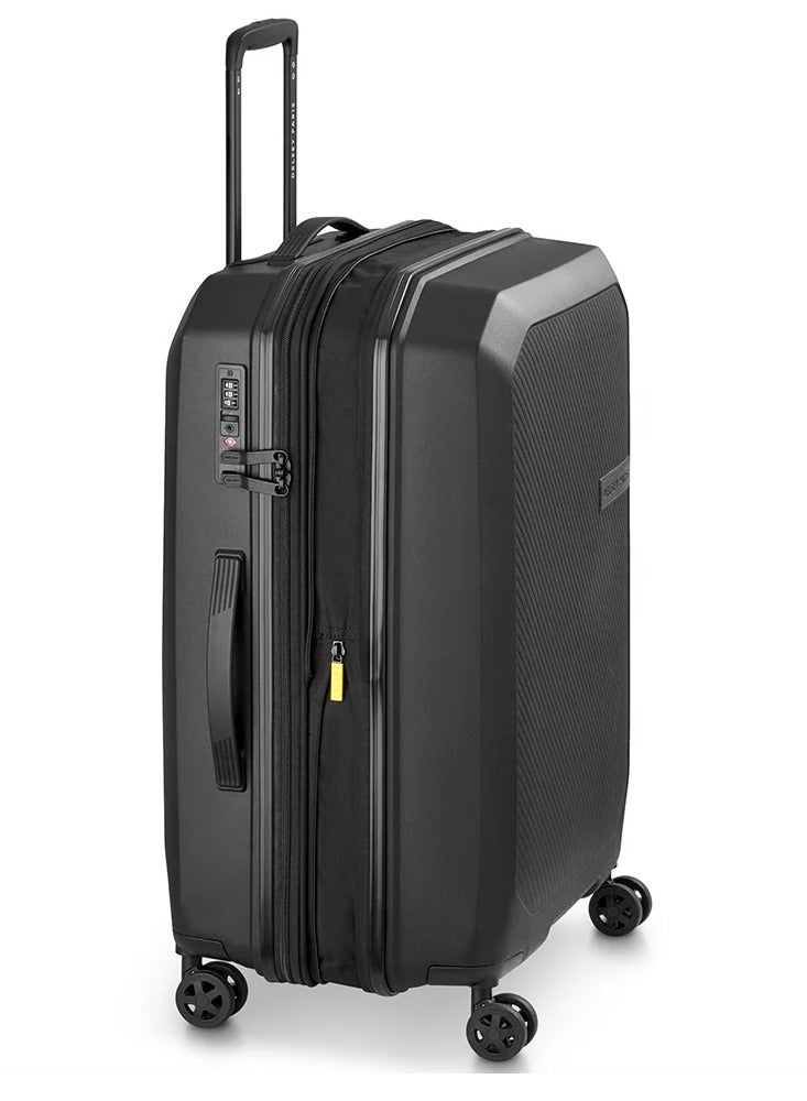 ديلسي _باريس حقيبة سفر متوسطة قابلة للتوسيع بعجلات مزدوجة  سم - أسود - Image 5