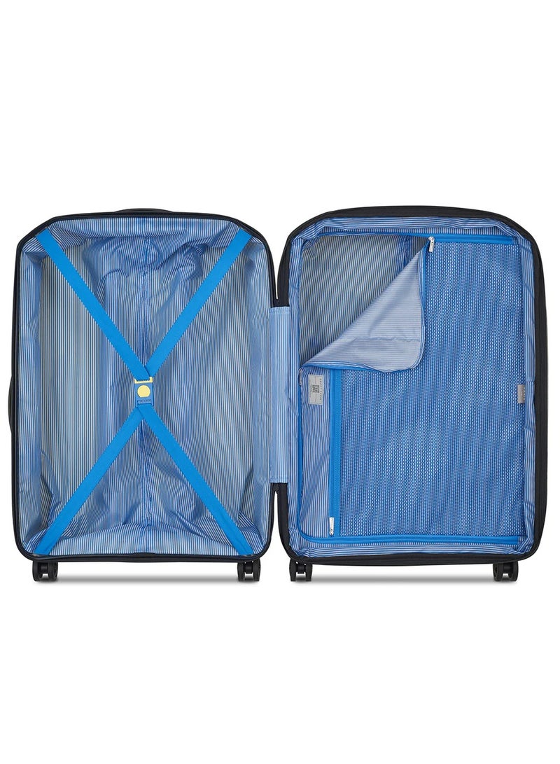 ديلسي _باريس حقيبة سفر متوسطة قابلة للتوسيع بعجلات مزدوجة  سم - أسود - Image 3