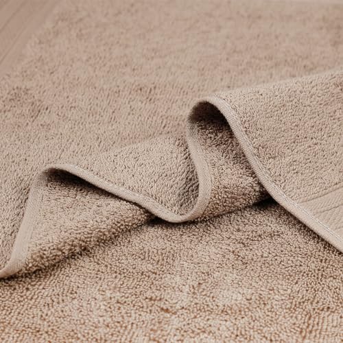 Trident Soft Comfort Air Rich 100% Cotton Towels for Bath, 500 GSM Large Size Bathroom Towels for Men/Women, 1 Piece Bath Towel (69cm x 137cm), Acorn - Image 3