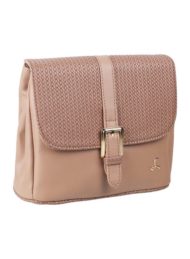 Mochi Women Chikoo Flap Over Sling (66-7153) - Image 5