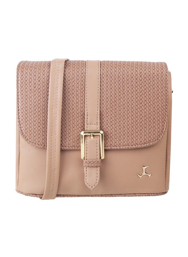 Mochi Women Chikoo Flap Over Sling (66-7153) - Image 1