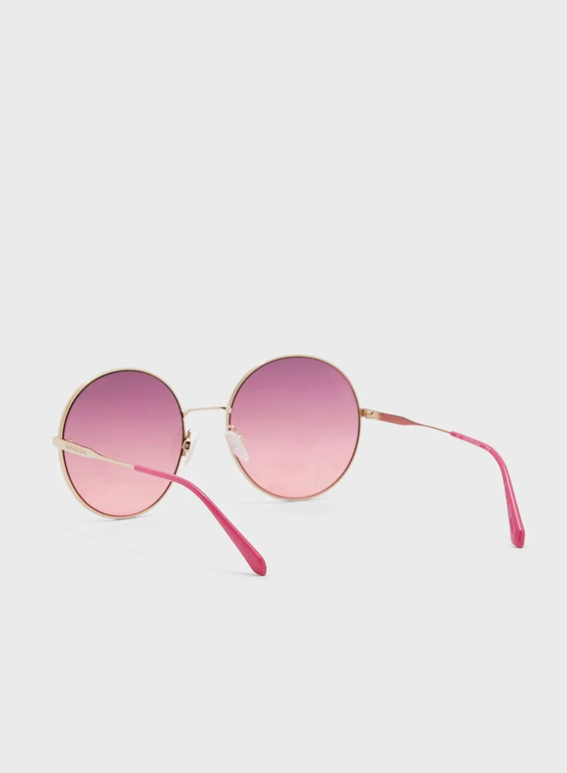 Calvin Klein Jeans Round Sunglasses
