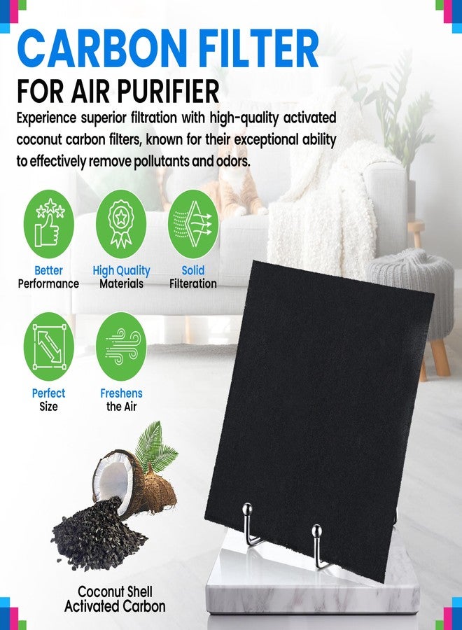Bagean Activated Carbon Pre Filter Compatible with Coway Airmega AP-1512HH & Airmega 200M Air Purifier Filters - Fits Coway Filter Replacement - Removes Odor & Freshen the Air (3-Pack) - Image 2