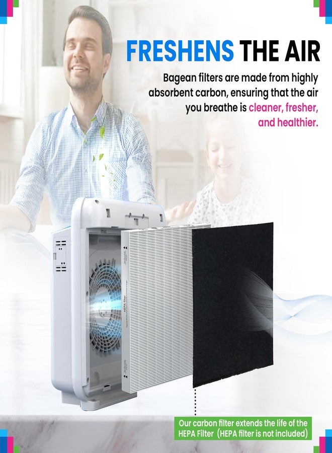 Bagean Activated Carbon Pre Filter Compatible with Coway Airmega AP-1512HH & Airmega 200M Air Purifier Filters - Fits Coway Filter Replacement - Removes Odor & Freshen the Air (3-Pack) - Image 5