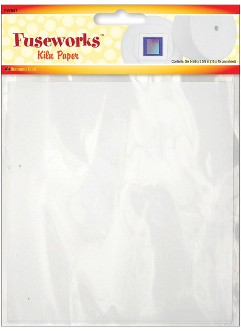 Fuseworks Fuseworks Kiln Paper Pack of 4 Sheets 