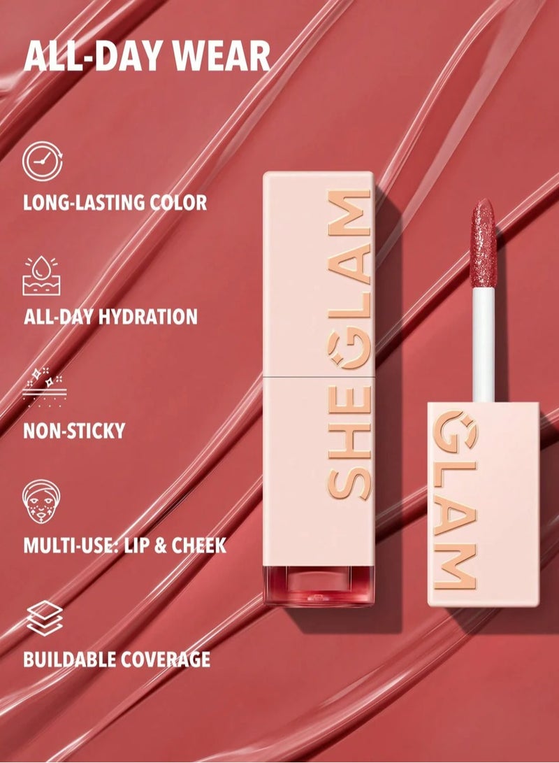 SHEGLAM Take A Hint Lip Tint Baby Face - Image 4