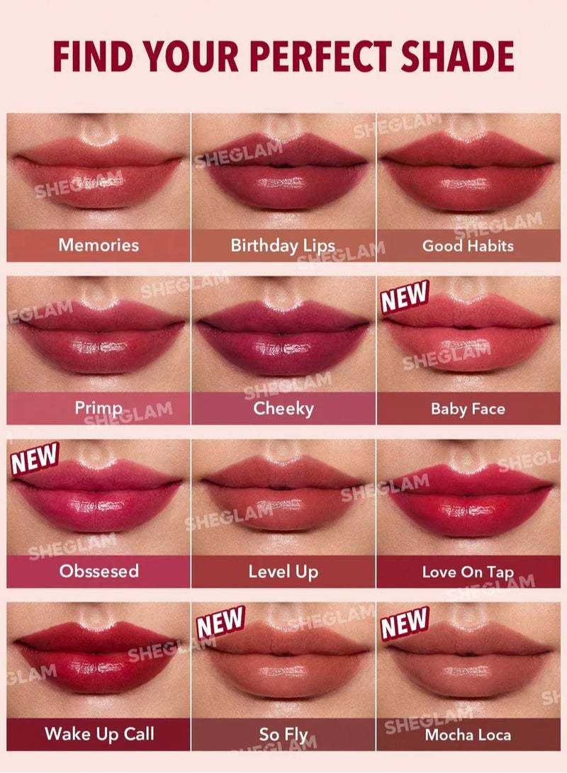 SHEGLAM Take A Hint Lip Tint Baby Face - Image 5