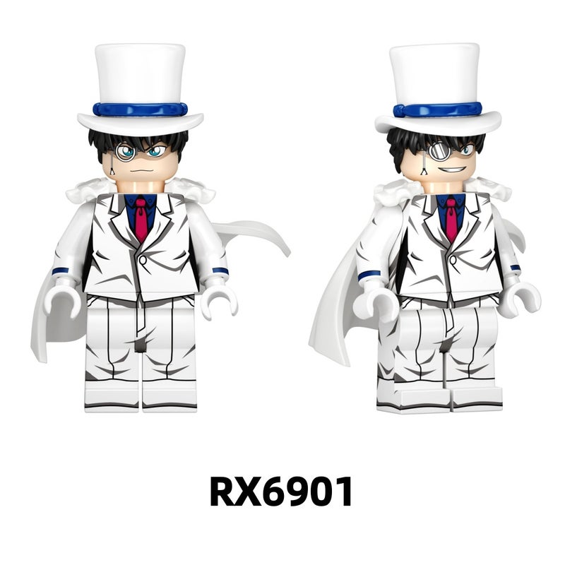 لعبة مكعبات البناء من المحقق كونان RX6901 (شخصية أنمي) - Image 3