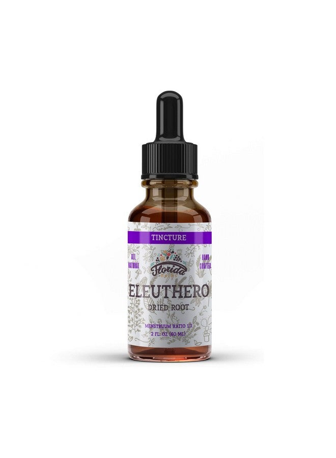 FLORIDA HERBS صبغة الإليوثيرو، مستخلص الإليوثيرو العضوي (الجينسنغ السيبيري، الإليوثيروكوكوس سينتيكوسوس) - Image 1