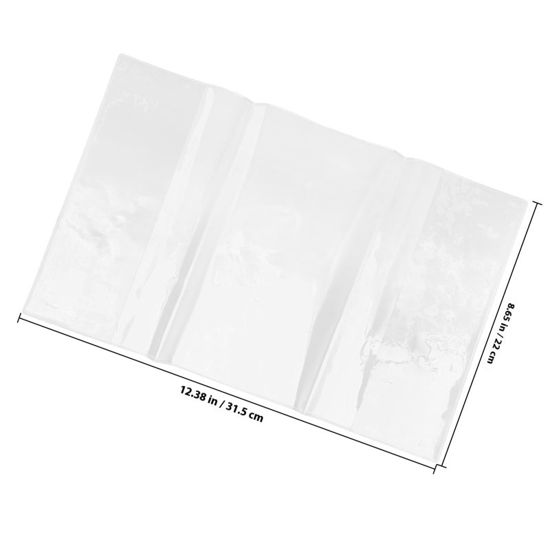 📦 غطاء كتاب شفاف بمقاس لحماية من الانسكابات والخدوش يعزز عمر الكتاب - Image 2