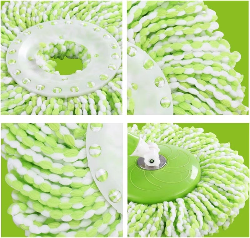 Rinakou 6 Pack Spin Mop Refill Pads Compatible with SIMPLI-Magic 79349 79117 979193 79229 Spin Mop Cleaning System, Part No.79161 - Image 5