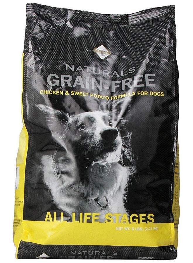 Diamond Naturals Grain Free Real Meat Recipe Premium Dry Dog Food With Real Cage Free Chicken 5Lb - Image 1