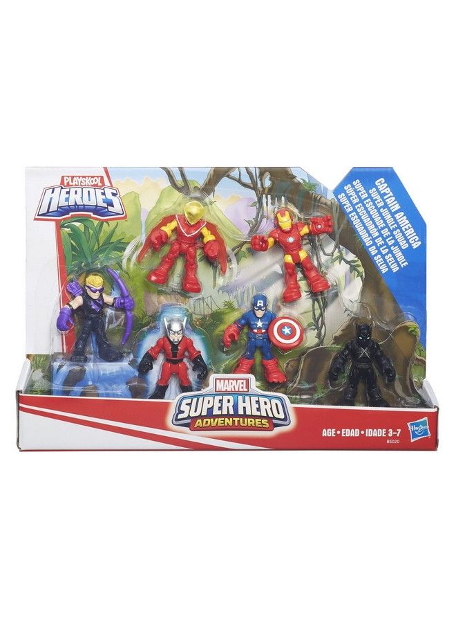 PLAYSKOOL Heroes Super Hero Adventures Captain America Super Jungle Squad - Image 3