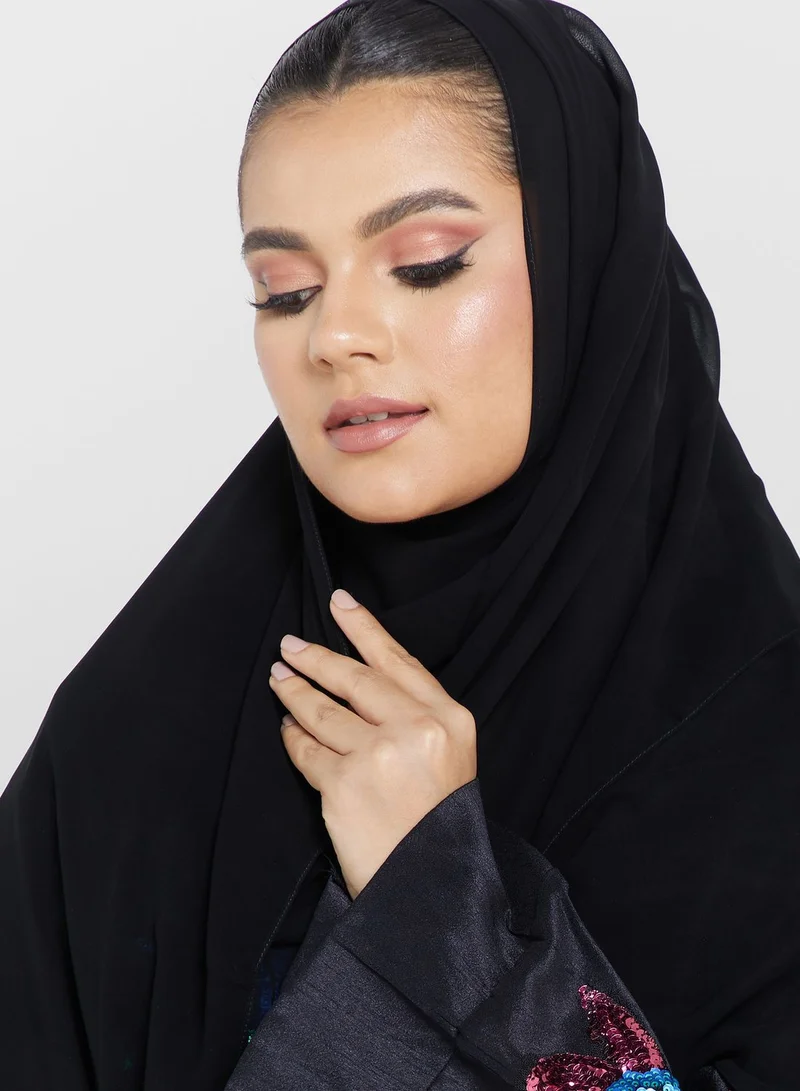 hayas closet Embellished Abaya
