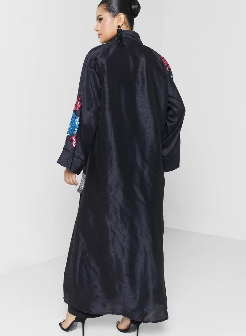 hayas closet Embellished Abaya