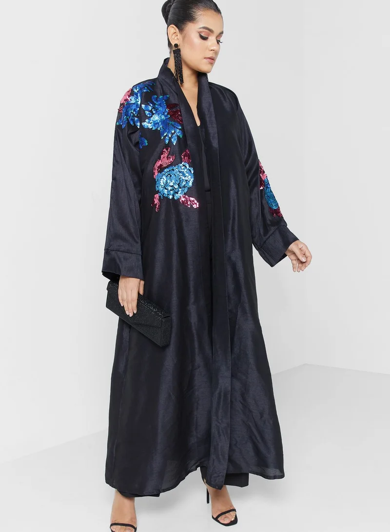 hayas closet Embellished Abaya