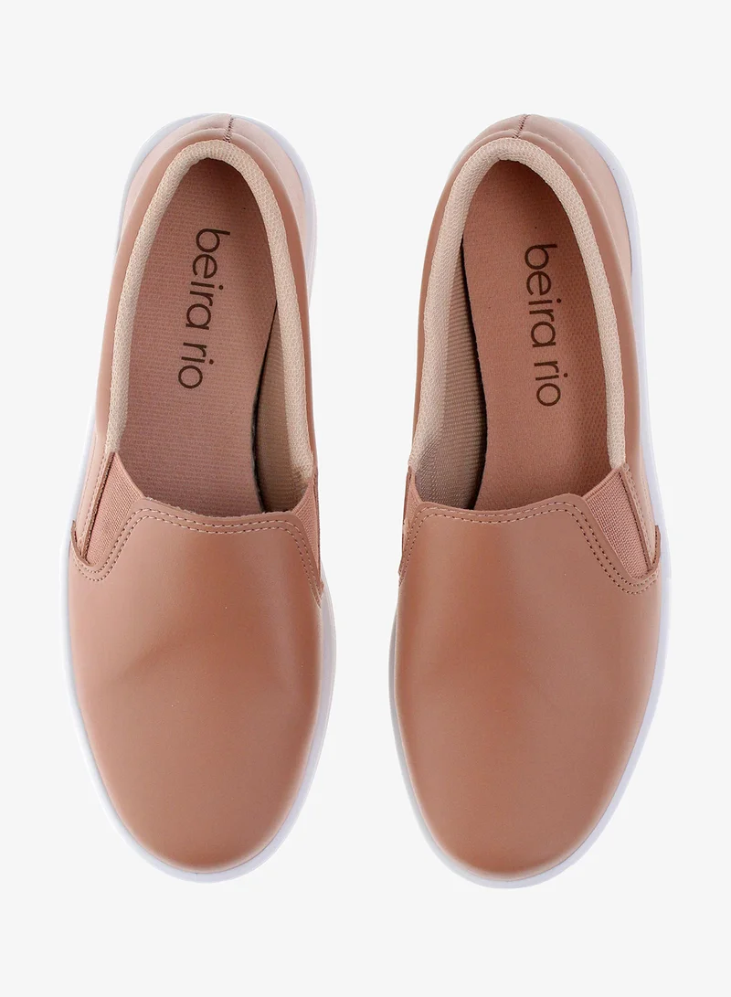 Beira Rio Beige Flat Shoes for Women – Stylish & Comfortable Everyday Footwear for Women | Best Price UAE