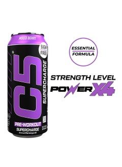 C5 Energy C5 Supercharge 473ml Mixed Berry Pack of 12  - Image 2
