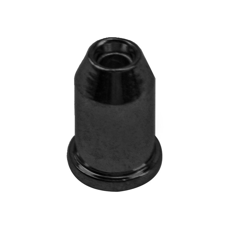 Yootones 36Pcs Yootones Metal Guitar Ferrules Through-Body String Mounting Ferrules Compatible with Guitar Replacement (Black) - Image 3