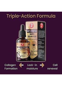 7 Days Anti Stretch Mark Skin Oil For Reduce Stretch Mark Heal Scars Increase Elasticity 30 Ml  - Image 5