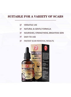7 Days Anti Stretch Mark Skin Oil For Reduce Stretch Mark Heal Scars Increase Elasticity 30 Ml  - Image 4