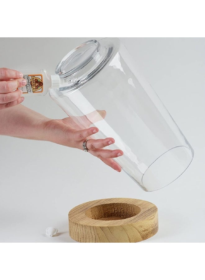 102175 أنبوب غراء شديد القوة ومقاوم للمياه للاستخدام الداخلي والخارجي شفاف 21.2 غرام - Image 3