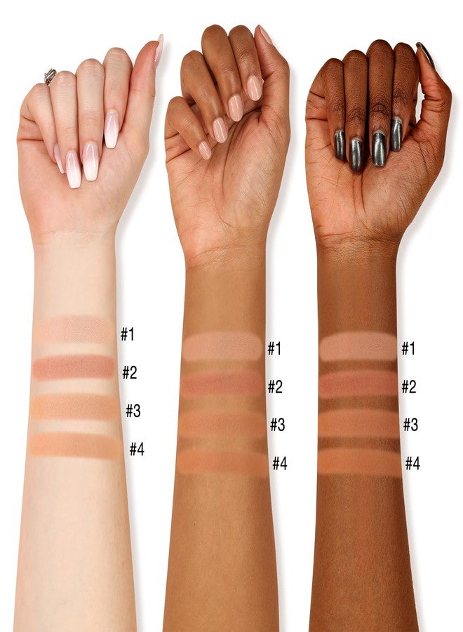 Boobeen Soft Matte Bronzer, Contour Palette for Face, Bronzing Blush Powder for Contouring, Long-lasting Buildable Bronzed Shimmer - Image 4