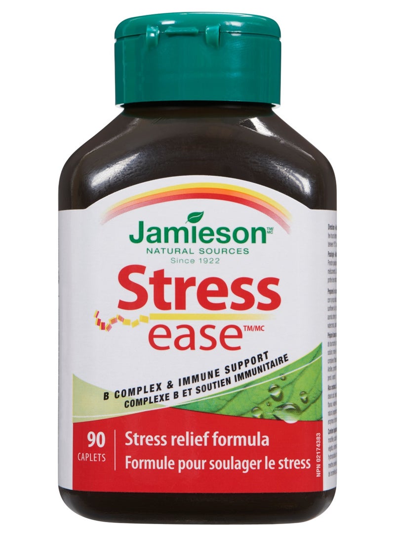 Jamieson Stressease Vitamin B Complex Caplets, 90 Caplets