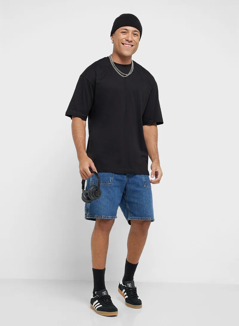 Seventy Five Graphic Print Oversized T-Shirt