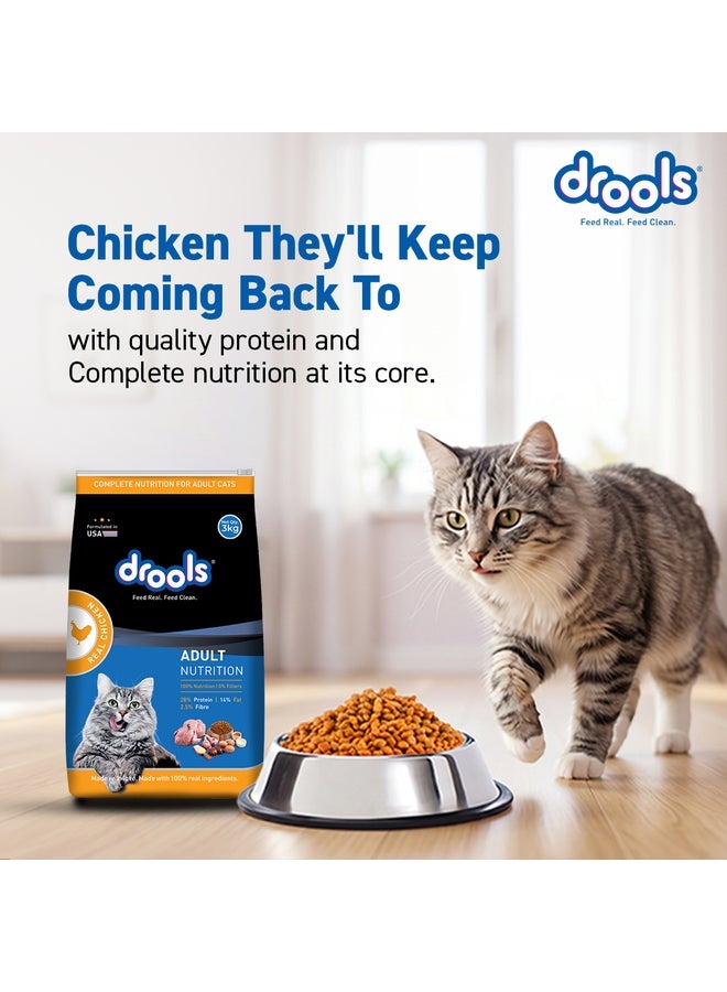Drools Adult Cat Food with Creamy Treats - Image 3