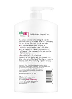Sebamed seba med Everyday Shampoo for All Hair Types and Sensitive Scalp 33.8 Fl. Oz (1L) Hypoallergenic Dermatologist Recommended pH 5.5 Soap and Alkali Free  - Image 2