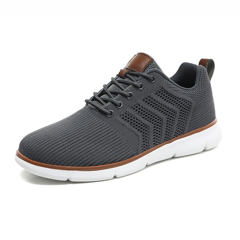 Men's Casual Lace-up Knit Shoes for Spring/Summer 2026 - Image 3