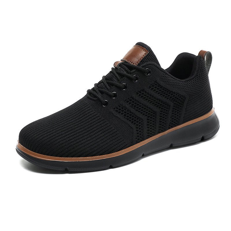 Men's Casual Lace-up Knit Shoes for Spring/Summer 2026 - Image 1