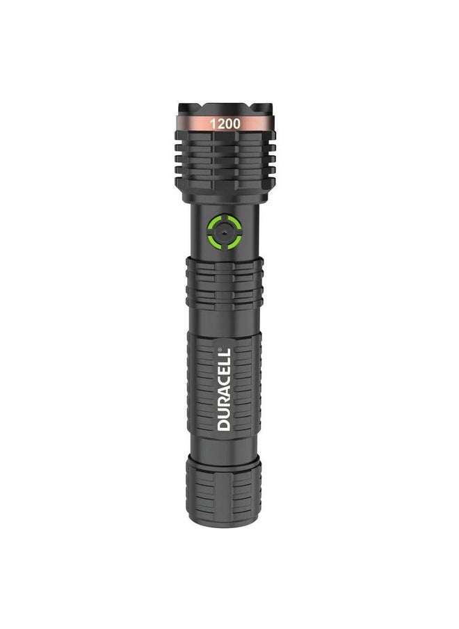 Duracell Duracell Durabeam Ultra Hybrid LED Flashlights, 1200 Lumens, Set of 3, with Rechargeable and AAA Alkaline Batteries  - Image 2