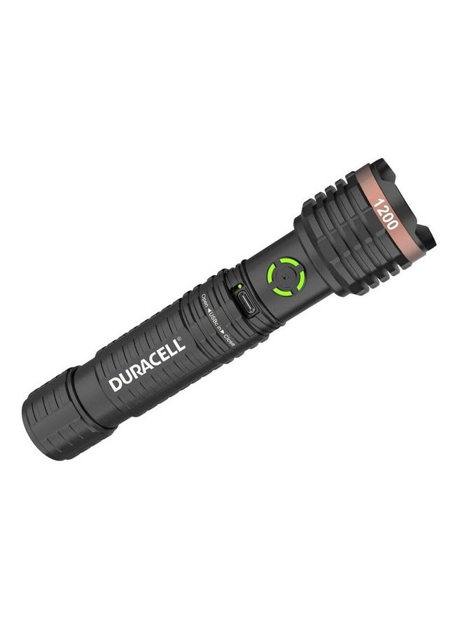 Duracell Duracell Durabeam Ultra Hybrid LED Flashlights, 1200 Lumens, Set of 3, with Rechargeable and AAA Alkaline Batteries  - Image 3