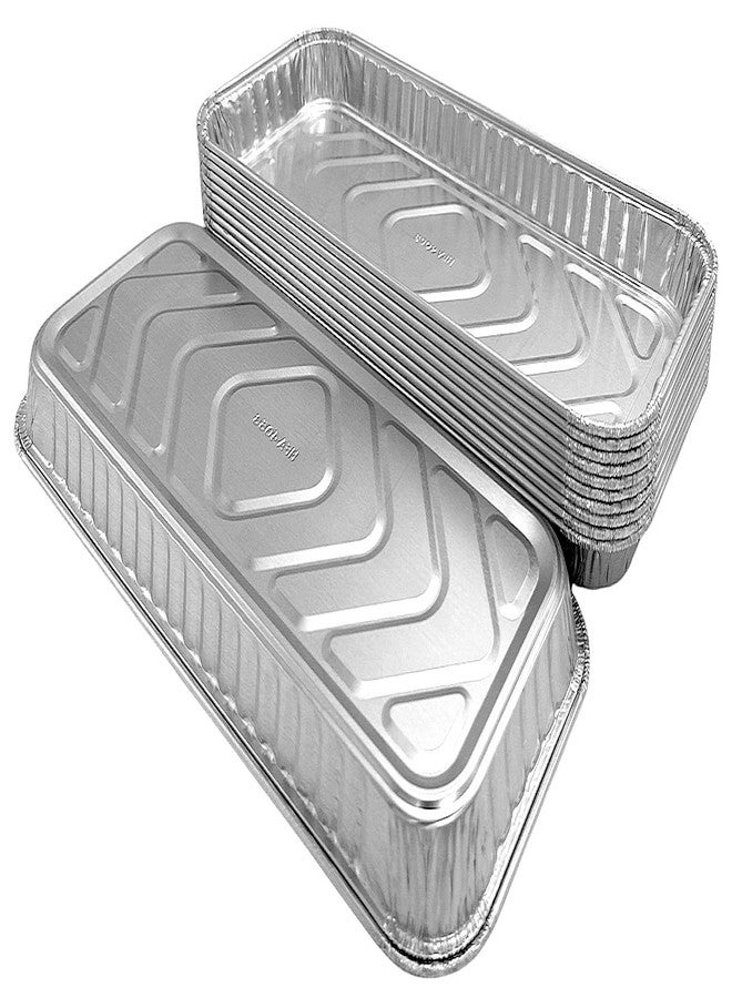 هاندي-فويل قالب كيك/دانش مستطيل الشكل من رقائق الألومنيوم Handi-Foil مقاس 12 بوصة × 5 بوصات وعمق 1 بوصة (عبوة من 25 قطعة) - Image 4