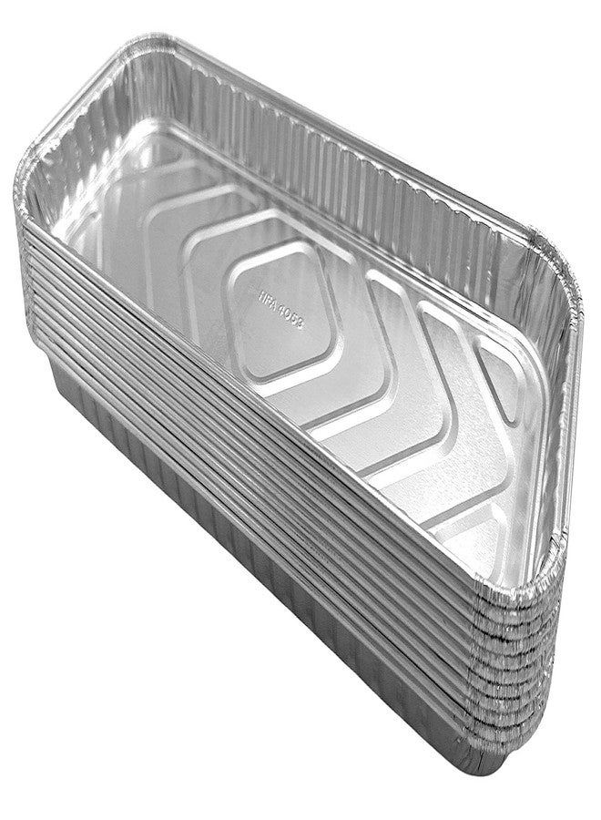 هاندي-فويل قالب كيك/دانش مستطيل الشكل من رقائق الألومنيوم Handi-Foil مقاس 12 بوصة × 5 بوصات وعمق 1 بوصة (عبوة من 25 قطعة) - Image 2