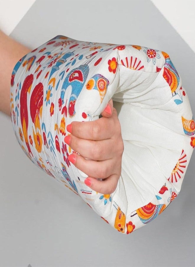 Gordon Cotton Nursing Arm Pillow, Breastfeeding and Bottle Feeding Head Support Pillow, Travel-Friendly and Washable (Goose) - Image 3