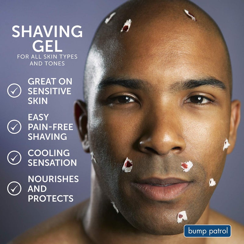 Bump Patrol Cool Shave Gel 4 Ounce Tube (Sensitive) (118ml) - Image 3