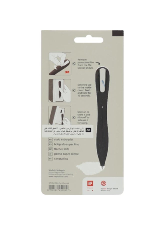 bobino Slim Dry Ink Pen Blue Ink Color Medium Ballpoint - Image 3
