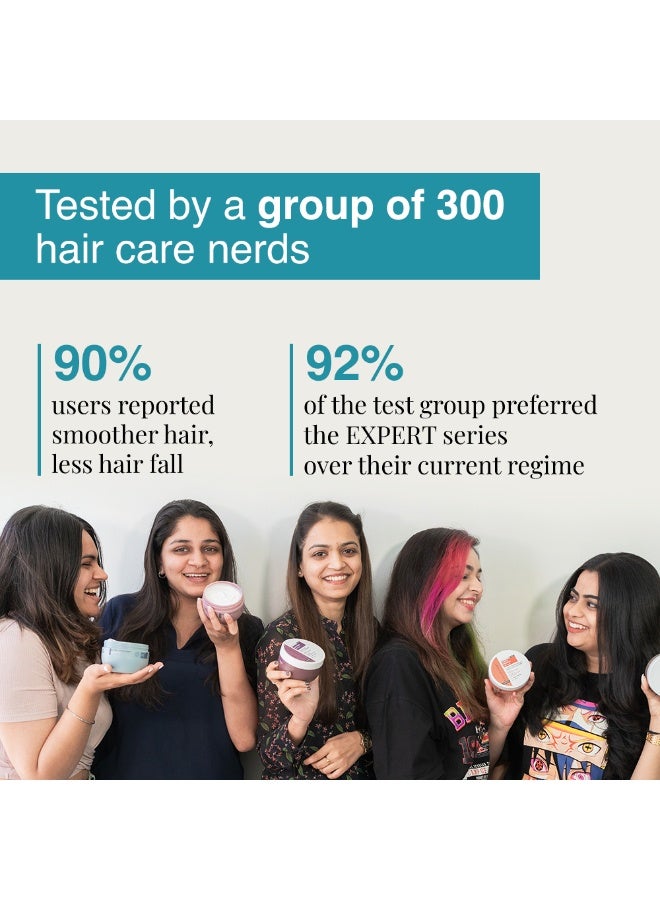 BARE ANATOMY Damage Repair Hair Mask, 3X Strengthening By Ceramide A2 & Coconut Milk Protein, For Smoothing & Deep Conditioning, For Dry & Frizzy Hair, Paraben & Sulphate Free, Women & Men, 250G - Image 3