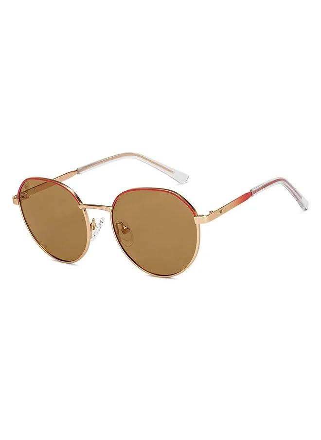 VINCENT CHASE Full Rim Hexagonal Future Classics Branded Latest And Stylish Sunglasses Polarized And 100% UV Protected Unisex Small VC S16550