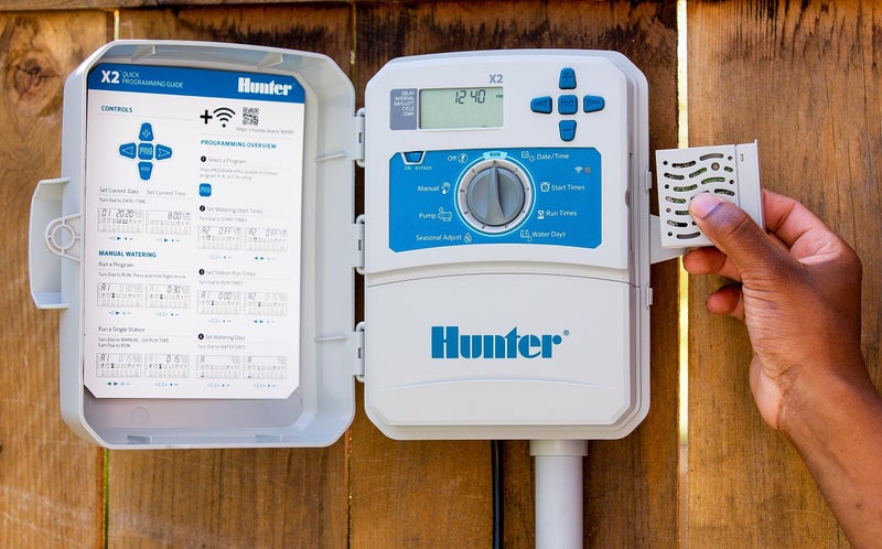 SPW Hunter Hydrawise X2-400 4 Station Hydrawise Controller Bundeled with Wand WiFi Module X2 4 Zone Outdoor or Indoor Smart Internet X2400 Irrigation Timer - Image 5
