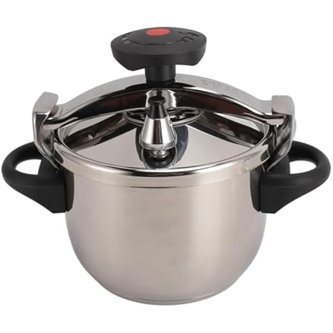 Jiawu Stainless Steel Pressure Cooker NonSlip Handle 3L Stainless Steel Pressure Cooker Multifunctional For Kitchen - Image 2