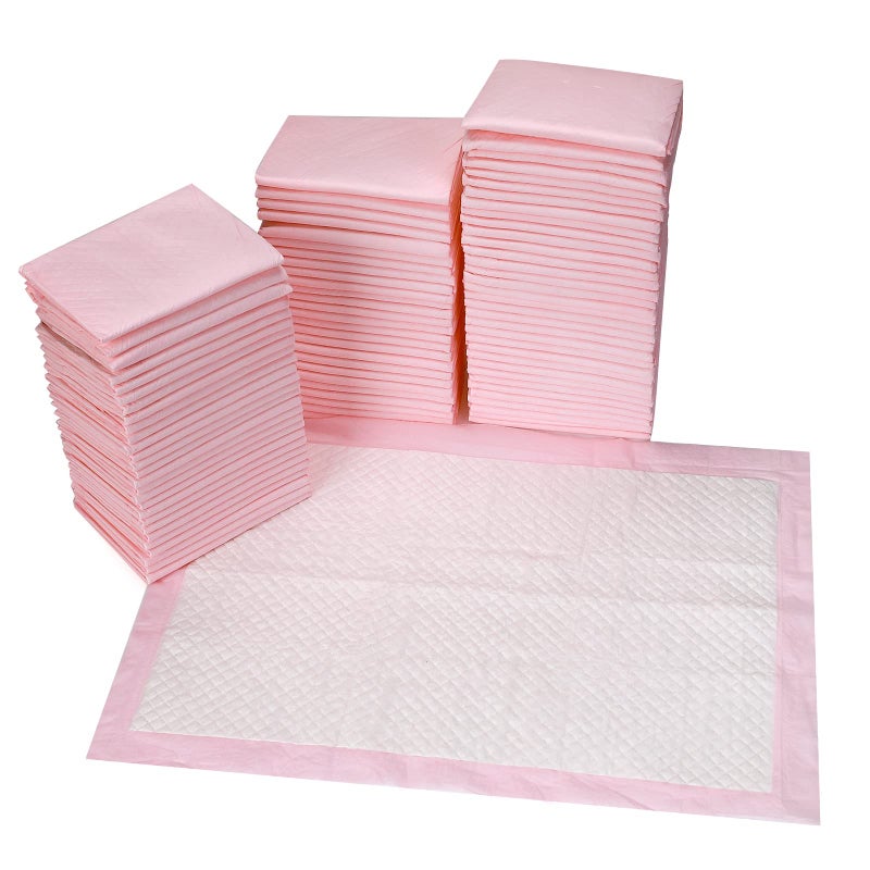 Buyockss Disposable Changing Pad Liners Pack of 100 Baby Incontinence Changing Pads Diaper UnderPads Ultra Soft Super Absorbent Waterproof Mat 13 x18 in - Image 3