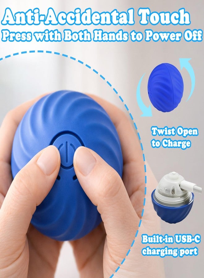 QUELIEN Interactive Dog & Cat Toy Ball, Automatic Moving Pet Toy for Small & Medium Dogs and Cats, USB-C Rechargeable Rolling Indoor Dog Toy for Boredom Relief - Image 4