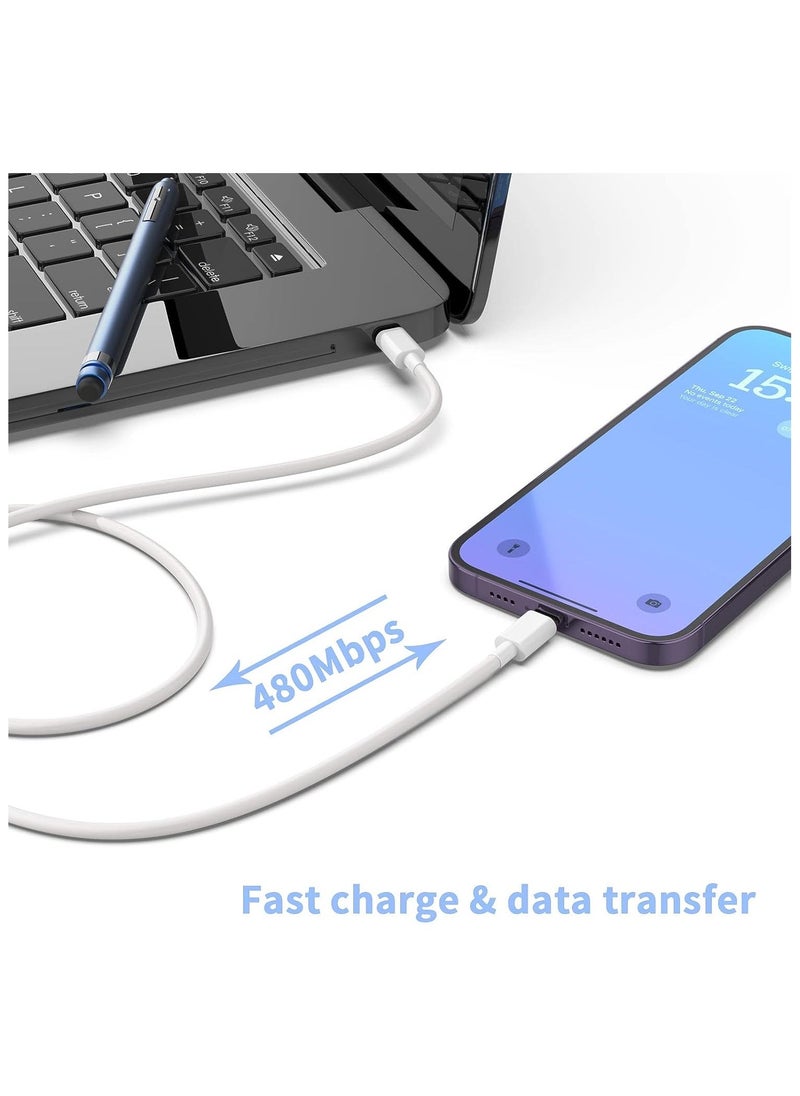 Generic - [MFi Certified] 3 Pack for i Phone 14 13 Fast Charger, 20W PD USB C Wall Charger Adapter with 3 Pack 6FT Type C to Lightning Cable Compatible for iPhone 14/13 Pro/13/12/12 Mini/12 Pro Max/11 Pro Max - Image 1