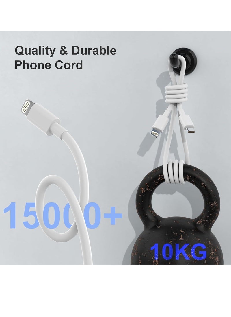 Generic - [MFi Certified] 3 Pack for i Phone 14 13 Fast Charger, 20W PD USB C Wall Charger Adapter with 3 Pack 6FT Type C to Lightning Cable Compatible for iPhone 14/13 Pro/13/12/12 Mini/12 Pro Max/11 Pro Max - Image 1