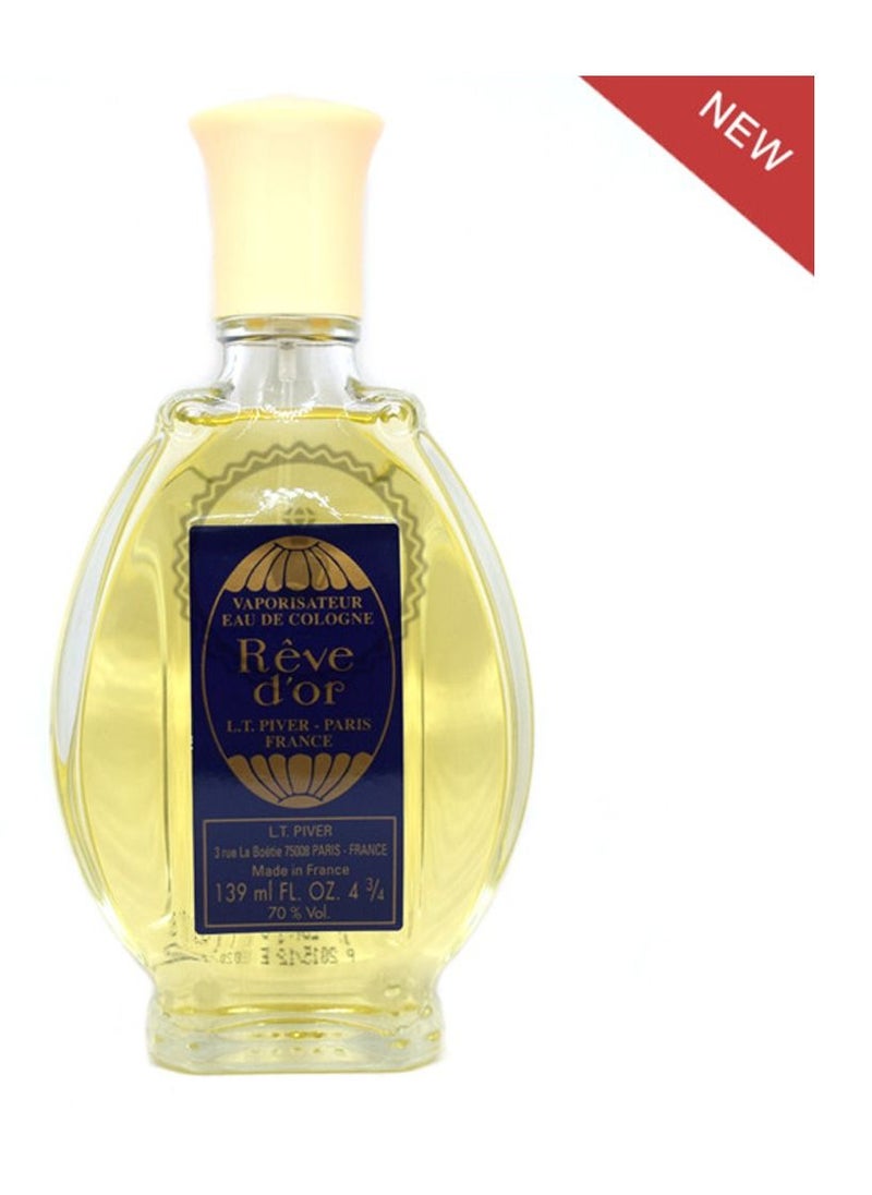 L.T Piver Paris - Reve Dor Scented Eau De Cologne Natural Spray 139ml - Image 1