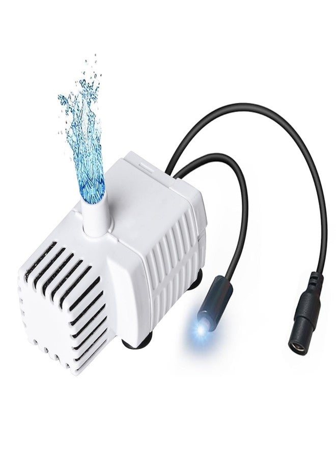ORSDA Cat Fountain Pump for D36/D66 Cat Water Fountain with Level Window, LED Light, Replacement Motor for Stainless Steel Cat Dog Water Dispenser - Image 1